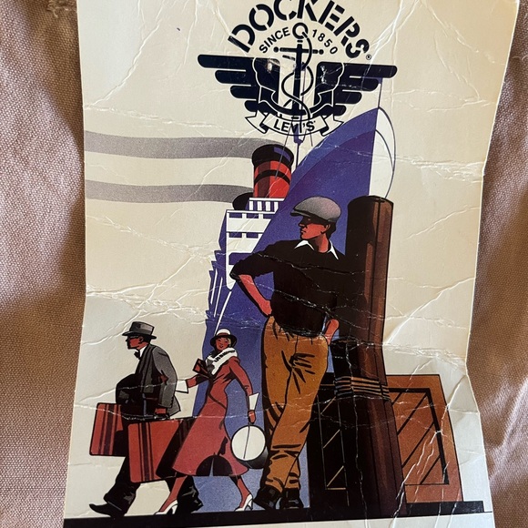 Vintage Chino Dockers Dead Stock Pants - Picture 5 of 6